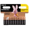 Duracell ААА, 12 шт., 1.5V, Батарейки лужні, LR03