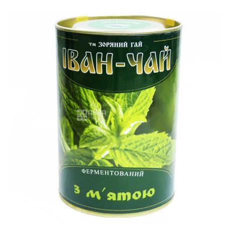 Weed Guy, 100 g, ivan-tea, fermented, with mint, w / w