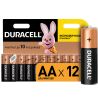 Duracell АА, 12 шт., 1,5 V, Батарейки лужні, LR6