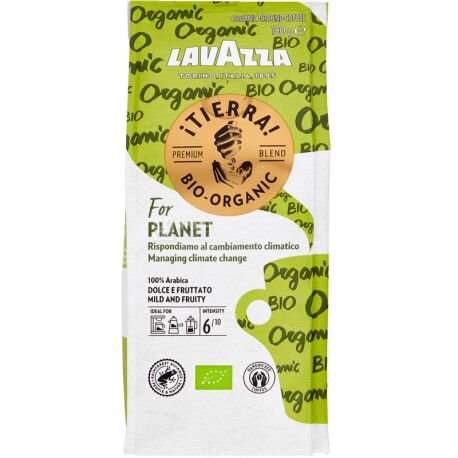 Lavazza Tierra Bio-Organic, Кава мелена, 180 г