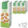 Green Smile, 1 л, упаковка 12 шт., Напій рисово-мигдальний, ультрапастеризоване, 3%
