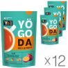 YOGODA, упаковка 12 пак. х 50 г, Чай маракуйя, манго та мускатний горіх, концентрований, без цукру
