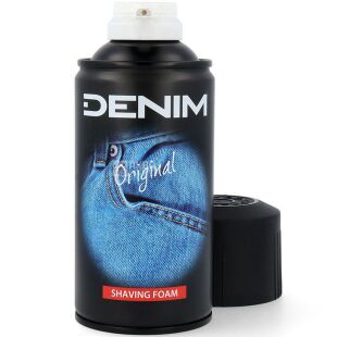 Denim Original Shaving Foam, 300 мл, Пена для бритья, для чувствительной кожи