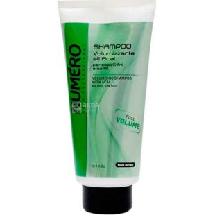 Brelil Numero Full Volume Shampoo, 300 мл, Шампунь для волос, для придания объема, с экстрактом асаи