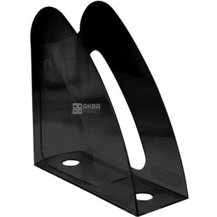 Axent, Delta, Лоток вертикальный, пластик, черный, 24х9х24 см