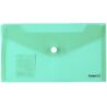 Axent DL, Папка-конверт на кнопке, глянцевая, ассорти, 228х130 мм