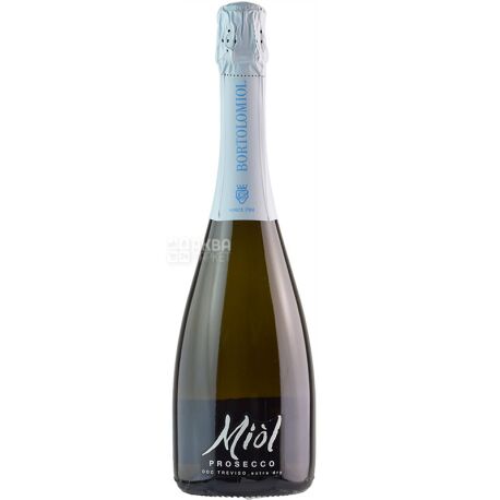 Miol Prosecco Treviso Extra-Dry, Bortolomiol, Вино игристое белое, 0,75 л