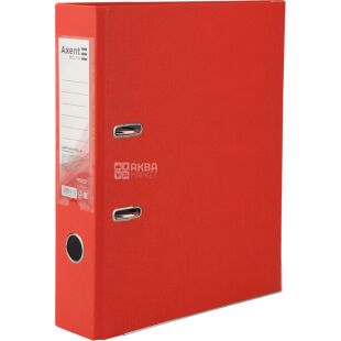 Axent Delta, 75 мм, Папка-реєстратор, одностороння, А4, червона