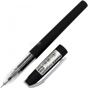 Axent Autographe, 12 шт, Ручка гелевая, чёрная, 0.5 мм