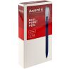 Axent, Direkt, 12 шт., Ручка кулькова, синя, 0,5 мм