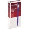 Axent, Glide,12 шт., Ручка масляна, синя, 0,7 мм