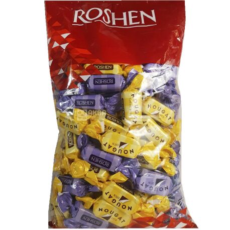 Roshen, 1 кг, Конфеты Нуга
