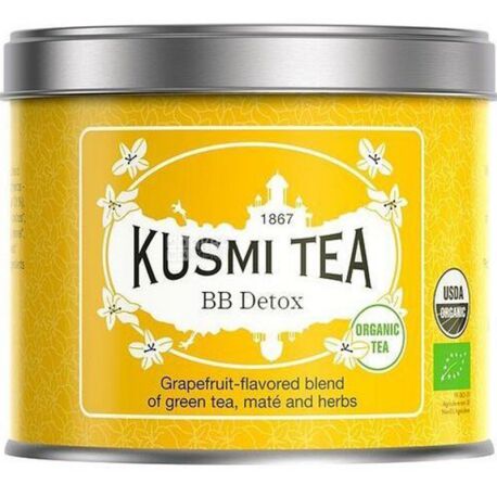 Kusmi Tea, BB-Detox, 100 г, Чай детокс Кусми Ти, ж/б