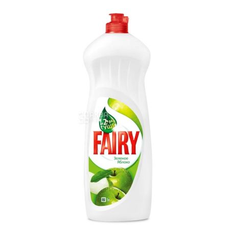 Fairy, Зеленое яблоко, 1 л, Жидкое средство для мытья посуды