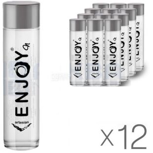 Enjoy Печаевская, 0,5 л, Упаковка 12 шт., Энджой, Вода газированная, стекло