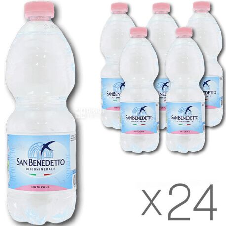 San Benedetto, Non-carbonated mineral water, 0.5 L, Packaging 24 pcs., PAT