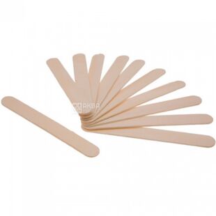 Chila,100 шт, Шпатель деревянный для воска и парфина, одноразовый