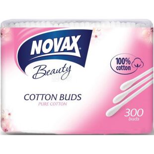 Novax, 300 шт., Ватные палочки 