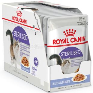 Royal Canin, Sterilised, 85 г, М'ясний паштет для стерилізованих кішок старше 1 року