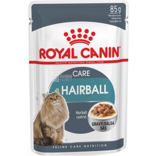 Royal Canin, Hairball, 85 г, Вологий корм для котів, при грудочках вовни в шлунку