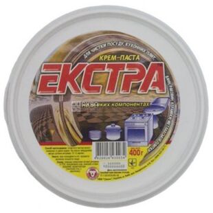 Экстра, 400 г, Паста чистящая для посуды, ванн и раковин