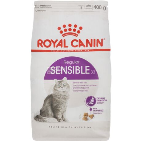 Royal Canin Sensible 0.4 kg Dry Food for Cats with a Sensitive