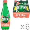 Perrier Grapefruit, Упаковка 6 шт., х 0,5 л, Вода минеральная со вкусом Грейпфрута Перье, без сахара, ПЭТ