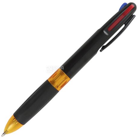 Klerk 0.7 mm ballpoint pen automatic 3 ink color