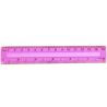 Klerk, 15 см, Лінійка пластикова, асорті