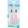 Vega Kids VK-11P, Комплект насадок, для детской электрической зубной щетки, VK-500B, розовые