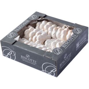Biscotti, 500 г, Біскотті Ромашка, Печиво здобне, пісочне, в цукровій пудрі