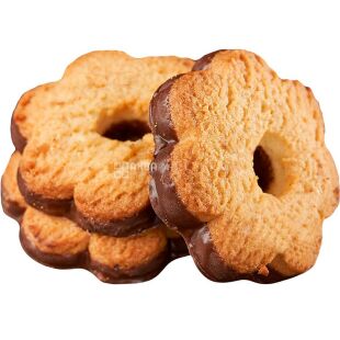 Biscotti Canestrelli, 2,2 кг, Біскотті Канестреллі, Печиво пісочне, з шоколадною глазур'ю