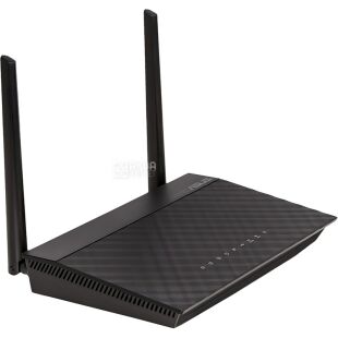 ASUS RT-AC51U AC750, Маршрутизатор с двумя антеннами и USB, черный