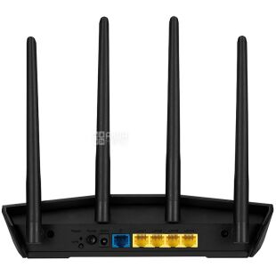 ASUS RT-AX55 AX1800 4xGE LAN 1xGE WAN WiFi6, Маршрутизатор на четыре антенны, черный