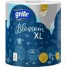 Grite Blossom XL, 1 рул., Паперові рушники Гріте, 2-шарові, 65 м, 325 відривів, 220х200 мм
