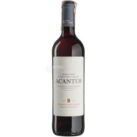 Bodegas Olarra Acantus Tinto, Вино червоне сухе, 0,75 л