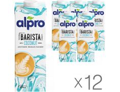 Alpro, Barista Coconut, Упаковка 12 шт. по 1 л, Алпро Бариста ...