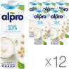 Alpro, Protein Soya, Упаковка 12 шт. по 1 л, Алпро, Соевое молоко с протеином