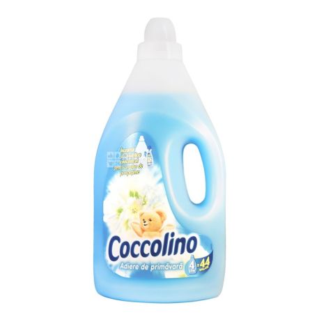 Coccolino, 4 л, кондиционер-ополаскиватель, Весенний воздух, ПЭТ