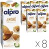 Alpro, Almond Original, Упаковка 8 шт. по 1 л, Алпро, Мигдалеве молоко, оригінальне, вітамінізоване