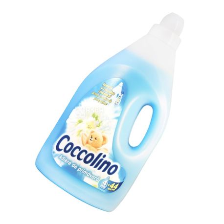 Coccolino, 4 л, кондиционер-ополаскиватель, Весенний воздух, ПЭТ