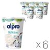 Alpro, Coconut, упаковка 6 шт., по 400 г, Алпро, Соевый йогурт с кокосом, 3%