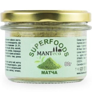 Manteca, 80 г, Чай Матча, скло