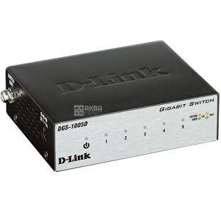 D-Link DGS-1005D, Коммутатор с 5 портами