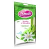 Smile, 15 шт., Салфетки влажные Смайл, Бамбук и Эдельвейс, для ухода за кожей