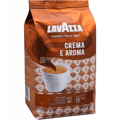 Lavazza Crema e Aroma, Coffee Grain, 1 kg