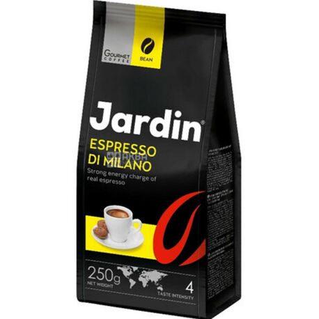Jardin Espresso Stile di Milano, Coffee Grain, 250 g