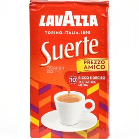 Café Lavazza Suerte (250g) – Italian Gourmet FR