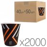 Just drink it, Стаканчики бумажные с принтом, 110 мл, 40 упаковок по 50 шт., D 65