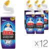 Duck, 900 мл, Упаковка 12 шт., Средство чистящее для унитазов, Супер сила, Видимый эффект 5в1